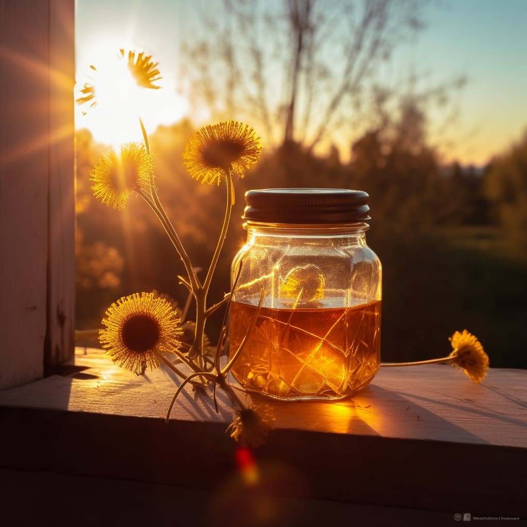 Recept na pampeliškový med a sirup