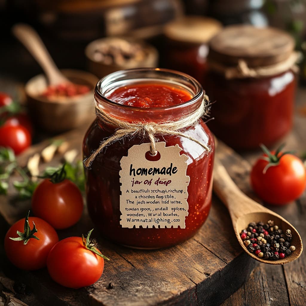 Recept na domácí kečup