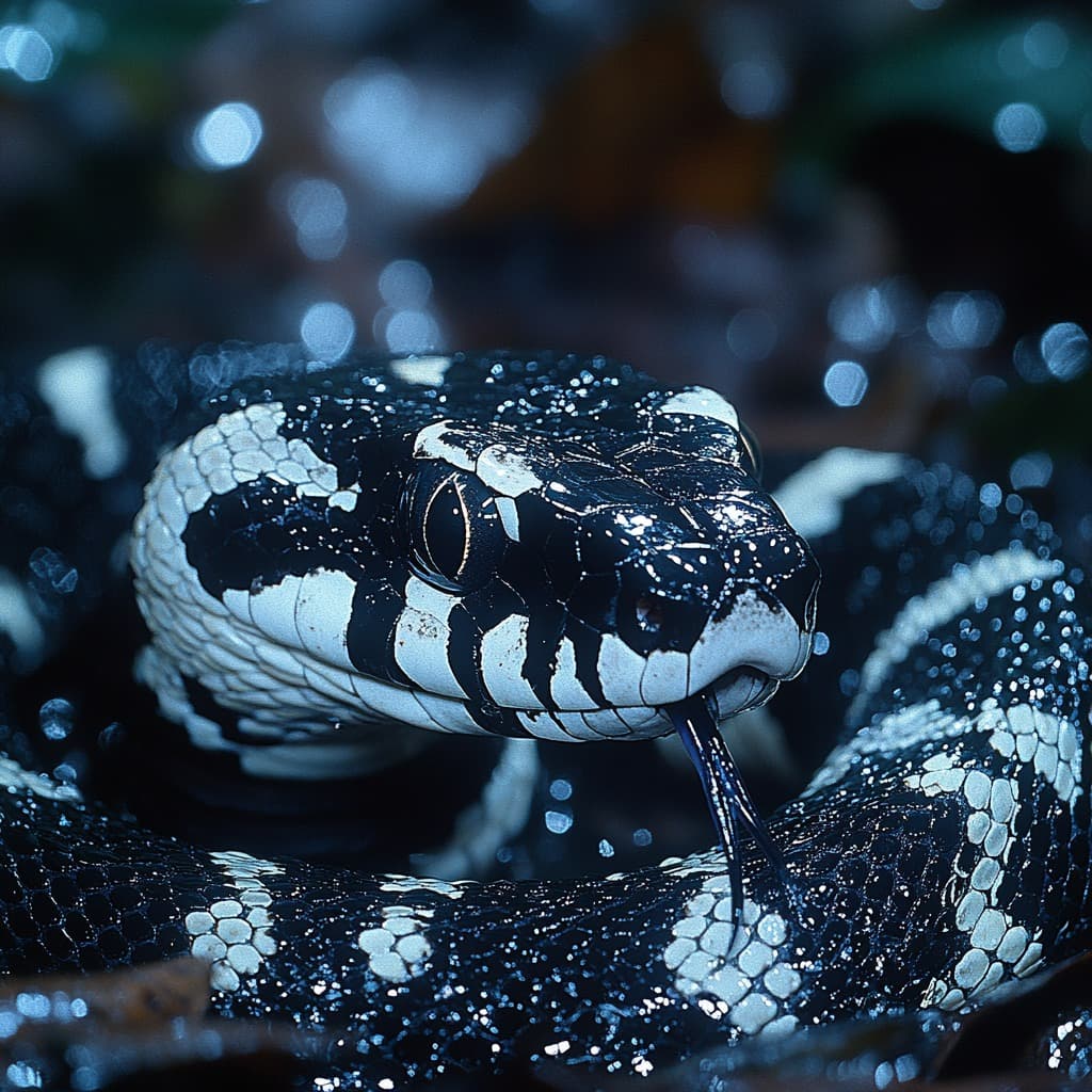 Nejjedovatější hadi na světě: Krajta páskovaná