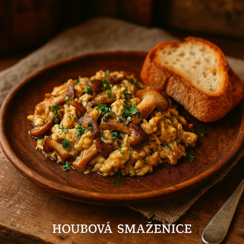 Recept na houbovou smaženici