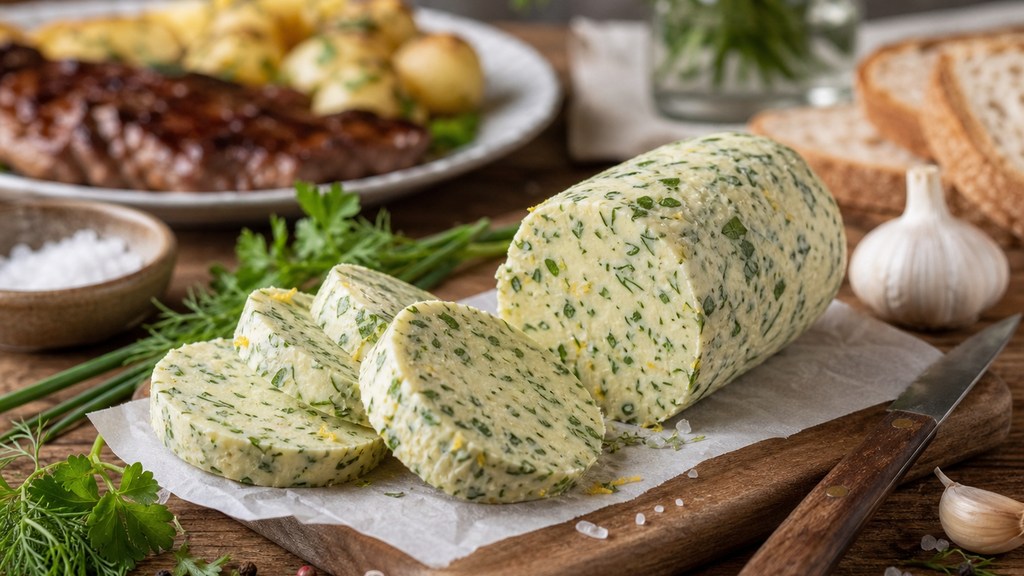 Bylinkové máslo: ke grilu, steakům i pečeným bramborám