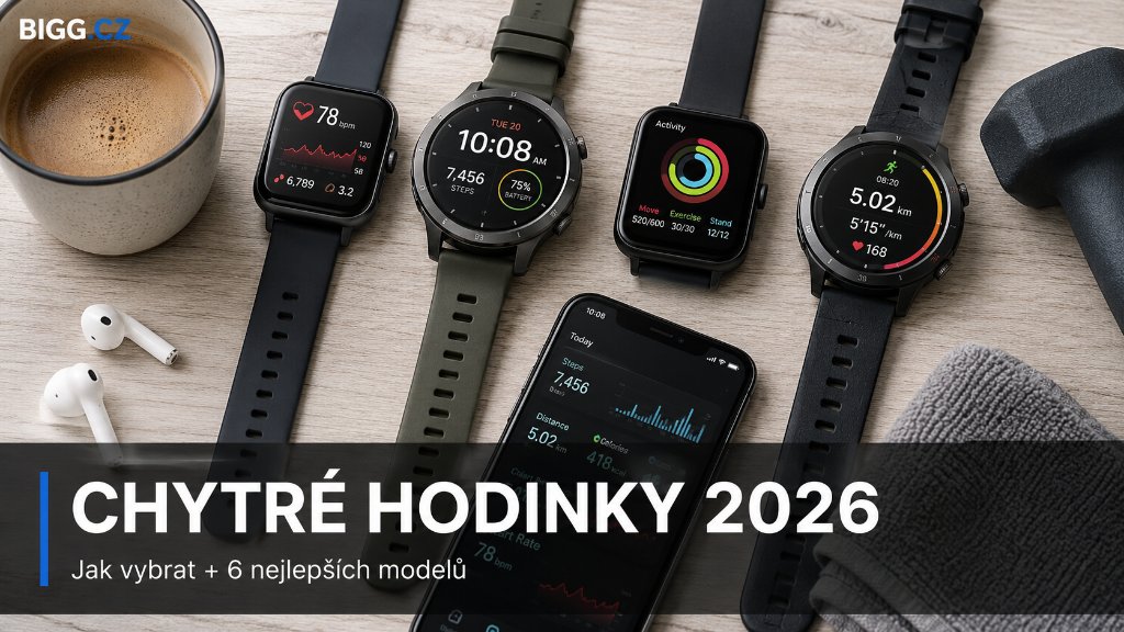 Chytré hodinky 2026: jak vybrat a 6 nejlepších modelů