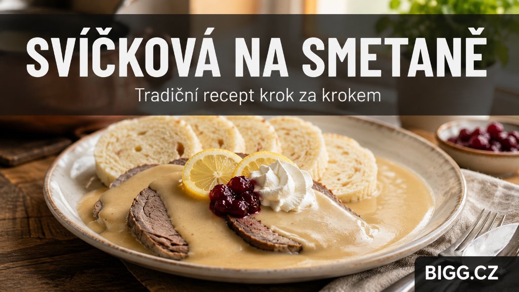Svíčková na smetaně: tradiční recept krok za krokem