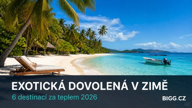 Exotická dovolená v zimě 2026 – kam vyrazit za teplem
