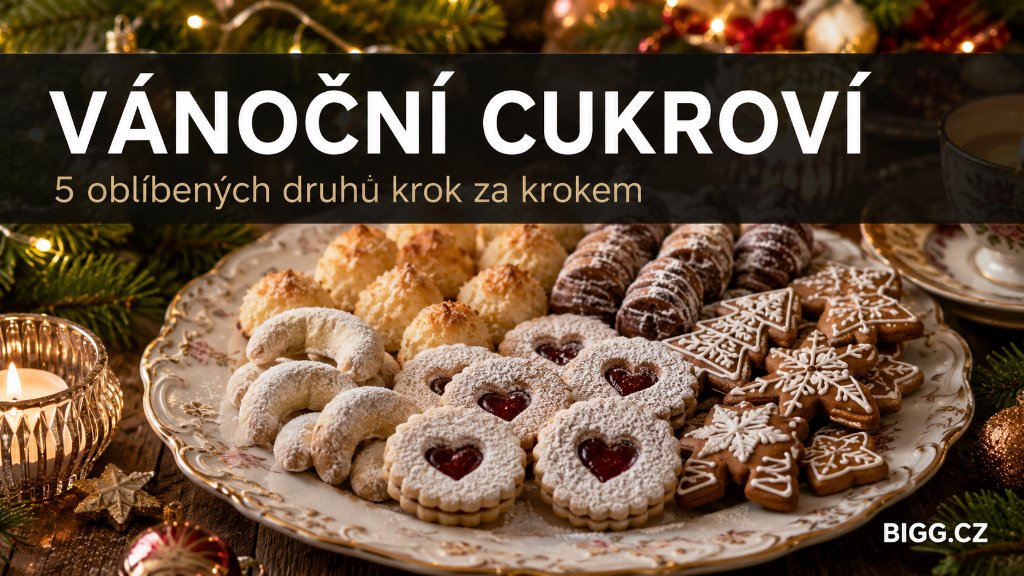 Vánoční cukroví: recepty na 5 nejoblíbenějších druhů