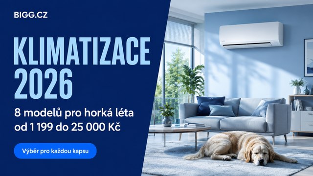 Klimatizace 2026 — 8 modelů od mobilních ochlazovačů po split jednotky