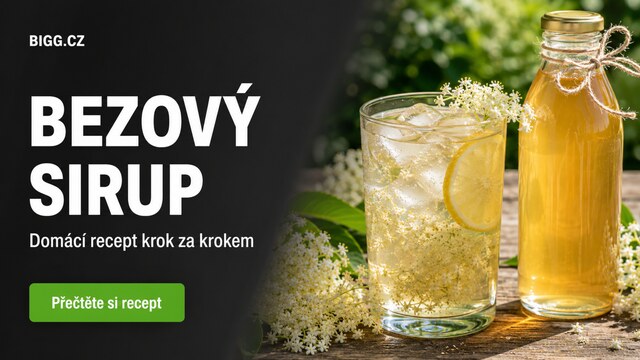 Bezový sirup krok za krokem — domácí recept z květů bezu černého
