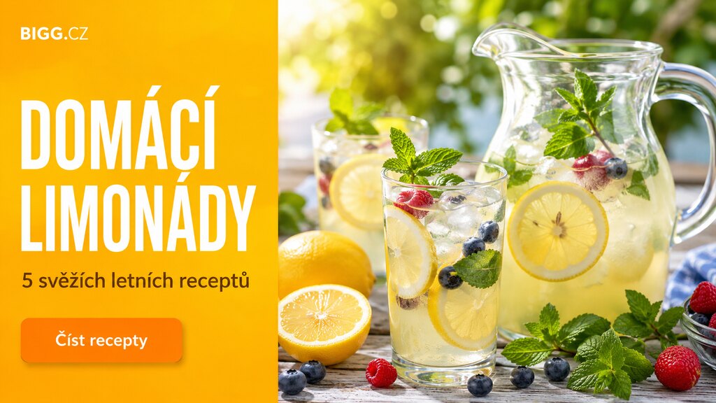 Domácí limonády: 5 svěžích letních receptů krok za krokem