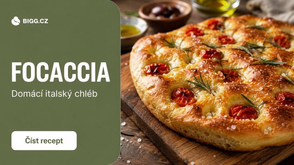 Domácí focaccia: recept na vláčný italský chléb krok za krokem
