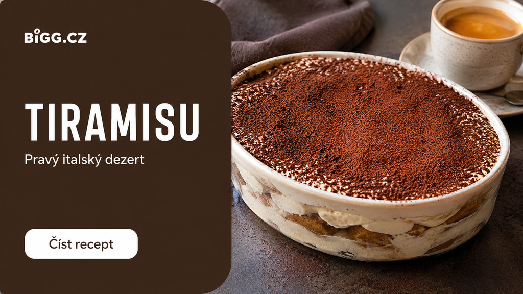 Domácí tiramisu: pravý italský recept krok za krokem