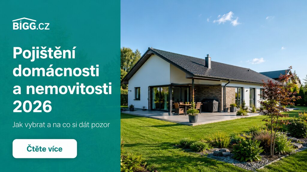 Pojištění domácnosti a nemovitosti 2026 — jak vybrat a na co si dát pozor