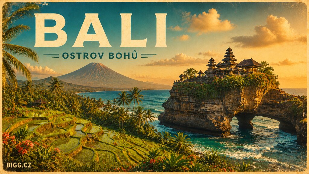 Bali 2026: průvodce ostrovem bohů, rýžové terasy, chrámy a pláže