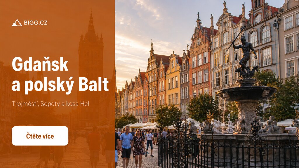 Gdaňsk a polský Balt 2026: Trojměstí, Sopoty a písečná kosa Hel