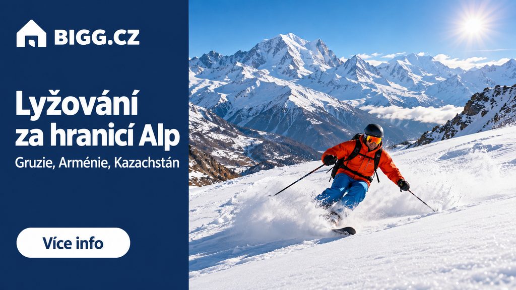 Lyžování mimo Alpy 2027: Gruzie, Arménie, Ázerbájdžán a Kazachstán