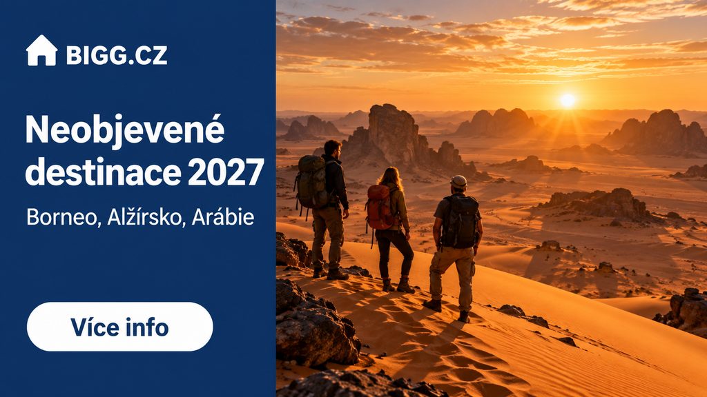 Neobjevené destinace 2027: Borneo, Alžírsko, Saúdská Arábie a Kambodža s průvodcem