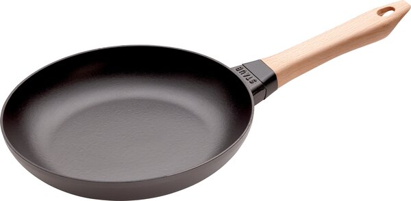 Staub litinová pánev s dřevěnou rukojetí 26 cm