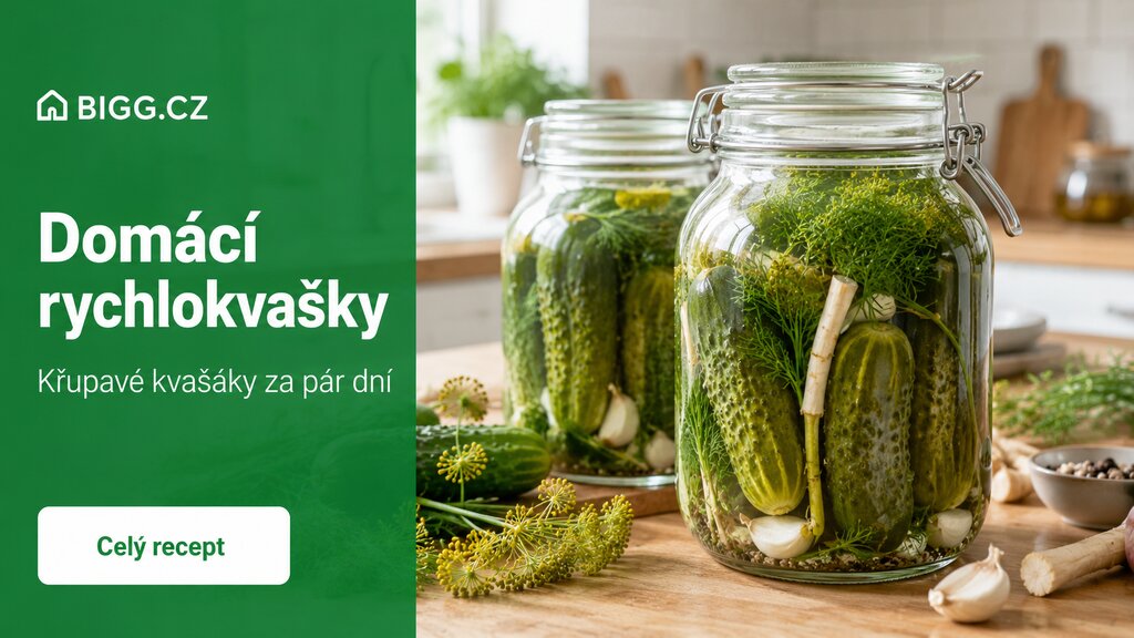 Rychlokvašky: recept na křupavé kvašené okurky krok za krokem