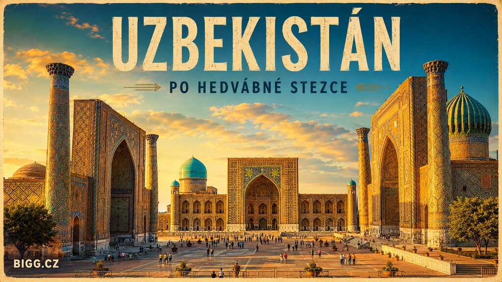 Uzbekistán 2026: průvodce po Hedvábné stezce — Samarkand, Buchara, Chiva