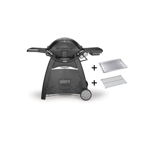 Weber Q 3200 Station stojanový plynový gril se dvěma hořáky pro zahradu