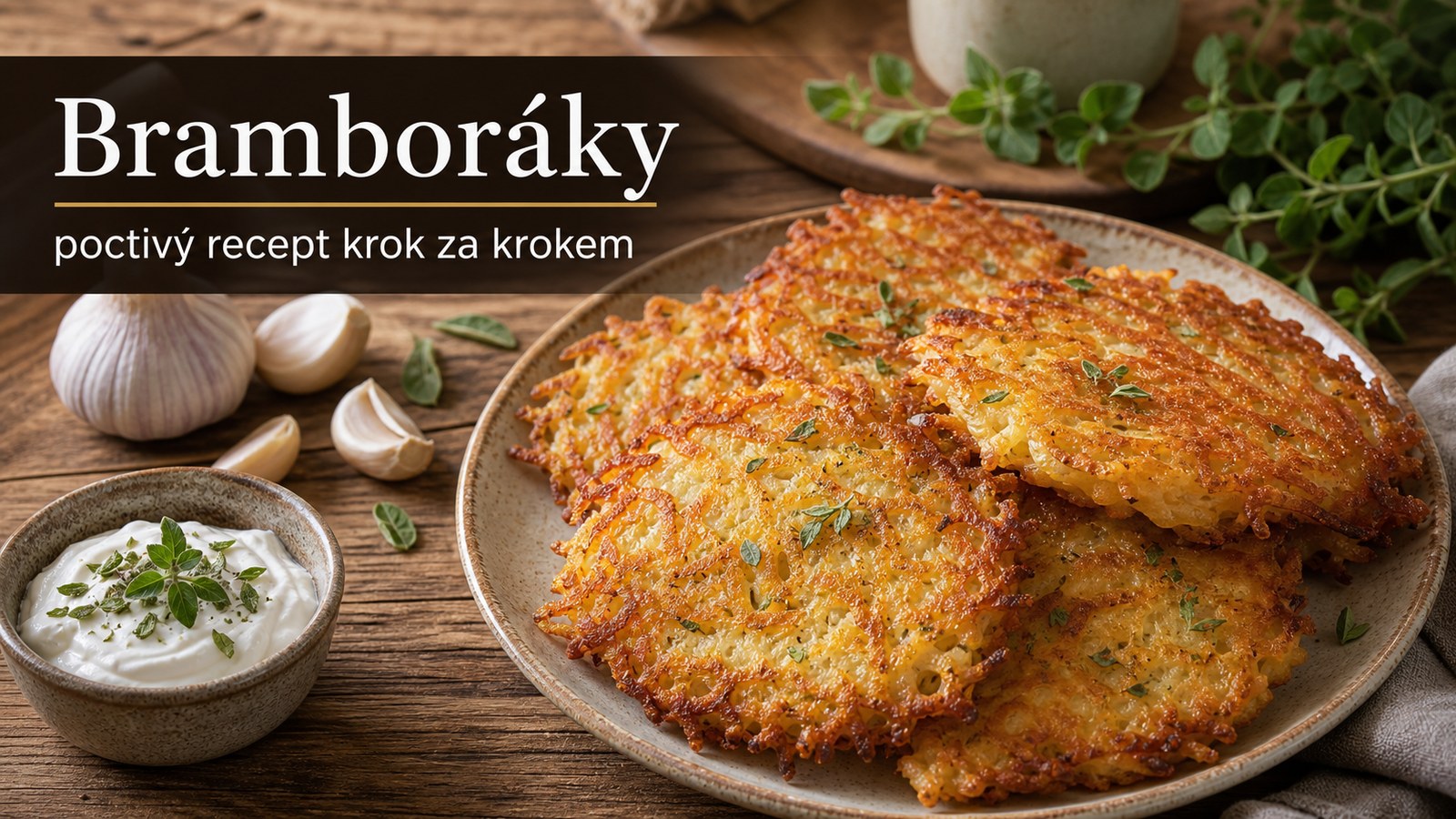 Bramboráky: poctivý recept krok za krokem