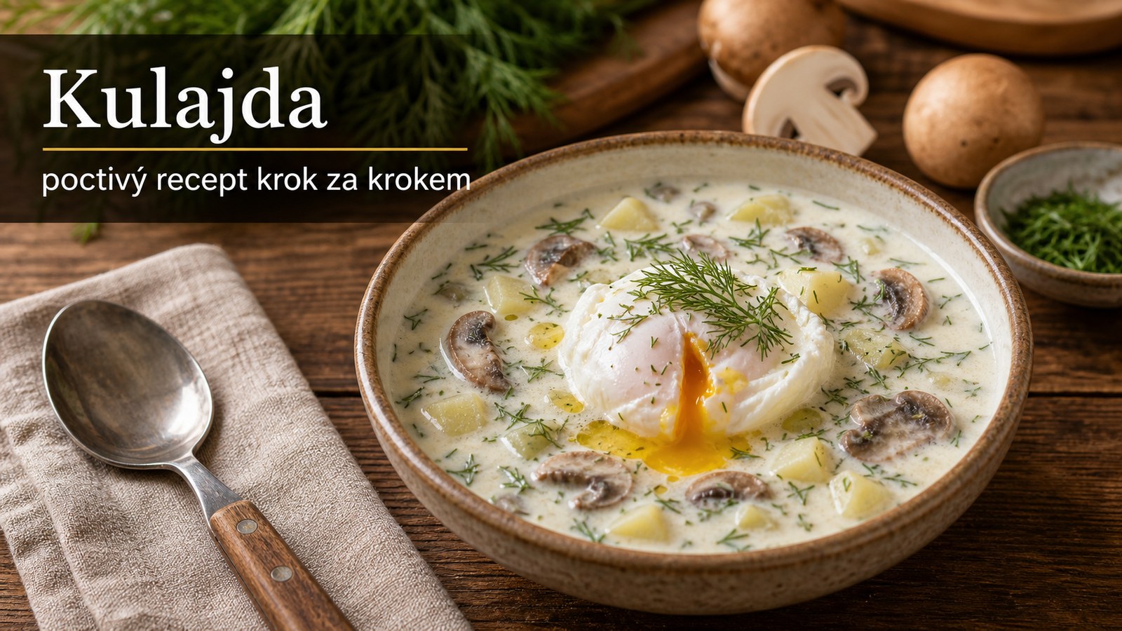 Kulajda: poctivý recept krok za krokem