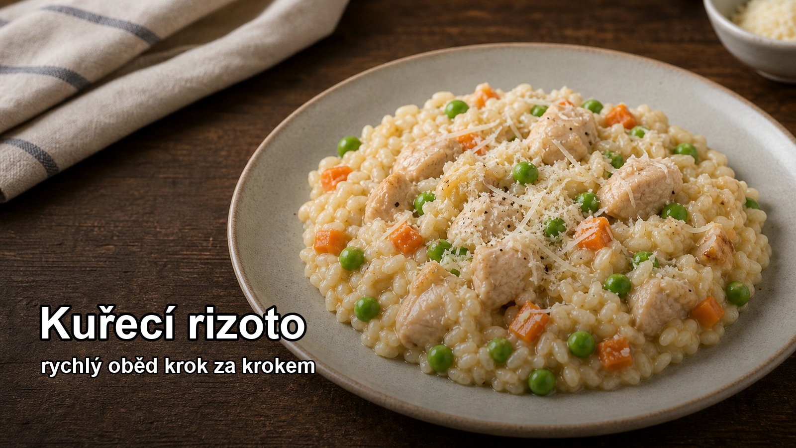 Kuřecí rizoto: rychlý oběd krok za krokem