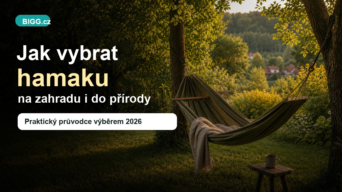 Jak vybrat hamaku na zahradu i do přírody: praktický průvodce 2026