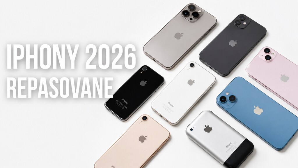 Repasované iPhony 2026: jak vybrat + srovnání 8 modelů od 5 000 Kč