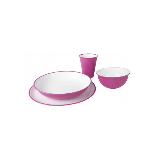 Set plastového nádobí Omada Sanaliving (4 ks)