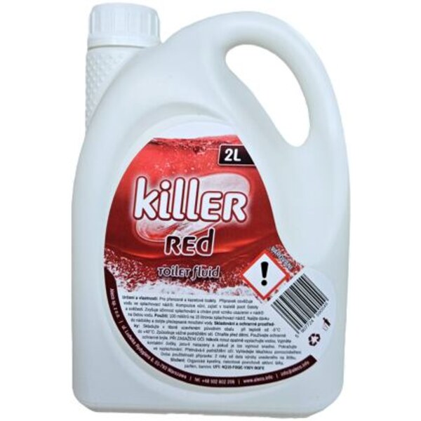 WC chemie Aleco Killer Red 2 l (splachovací)