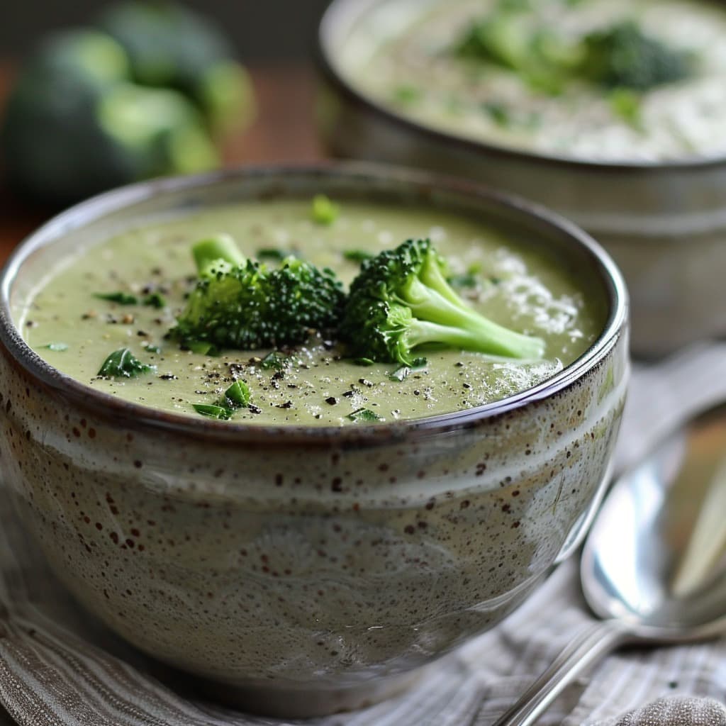 recept na brokolicovou polévku