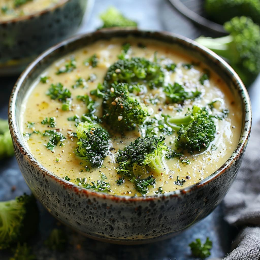 recept na brokolicovou polévku