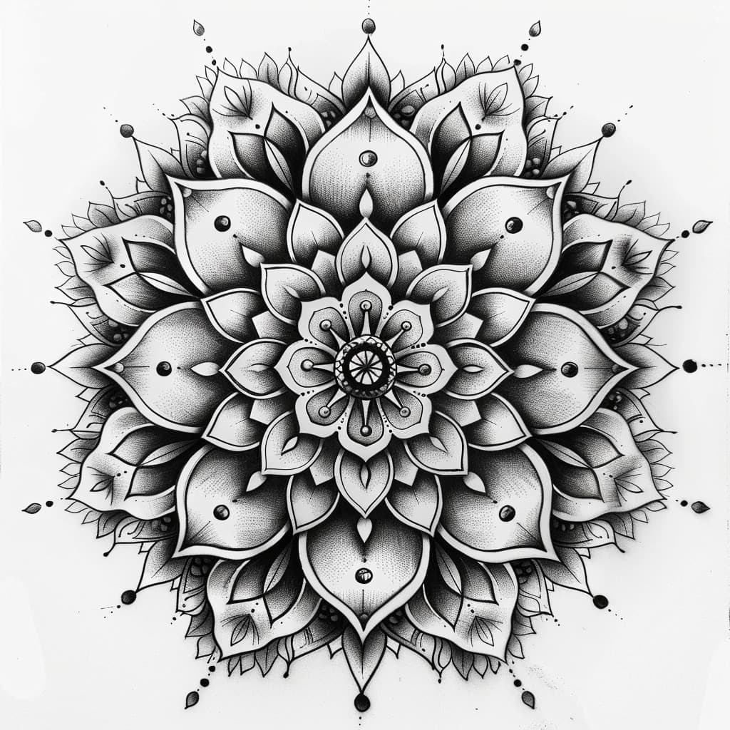 Návrhy tetování mandala