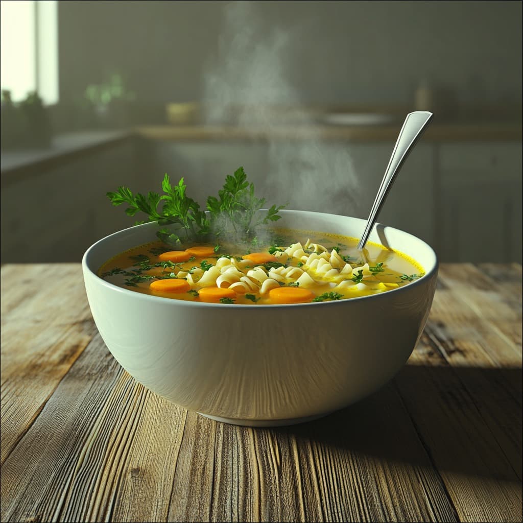 Přečtete si více ze článku Hovězí vývar s nudlemi