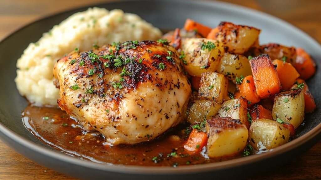 Kuře na divoko: Recept na voňavé a šťavnaté pečené kuře