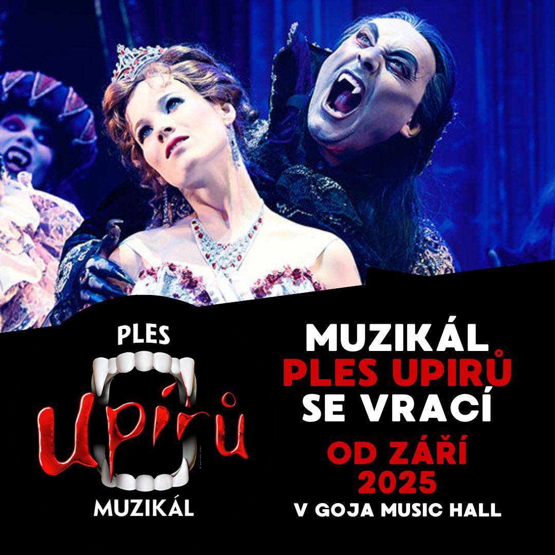 Právě si prohlížíte Muzikál Ples upírů se vrací do GOJA Music hall